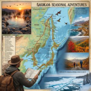 Туризм по сезонам на Сахалине: куда поехать, маршруты и правила посещения территорий